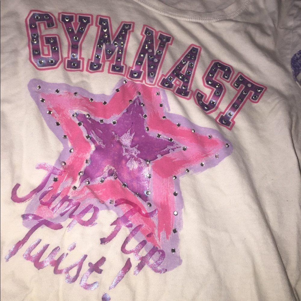 Gymnast justice tee
